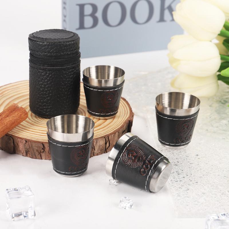Set di 4 Tazze da Viaggio per  - Whisky Beer And Wine recensione e prezzo